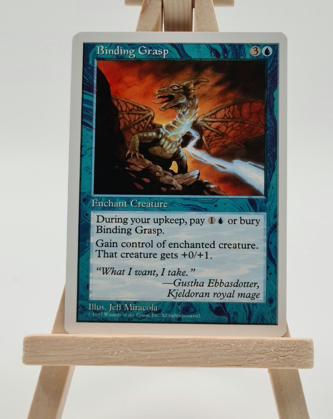 Binding Grasp Fifth Edition (5ED) Magic Card MTG English (Requirition)