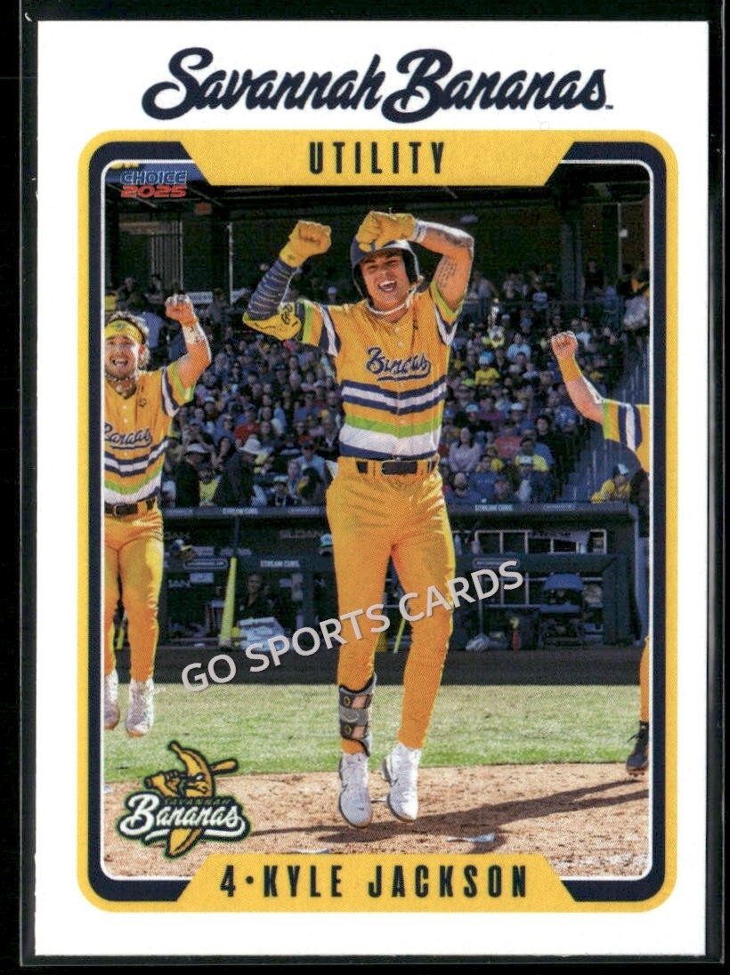 2025 Savannah Bananas Kyle Jackson | eBay