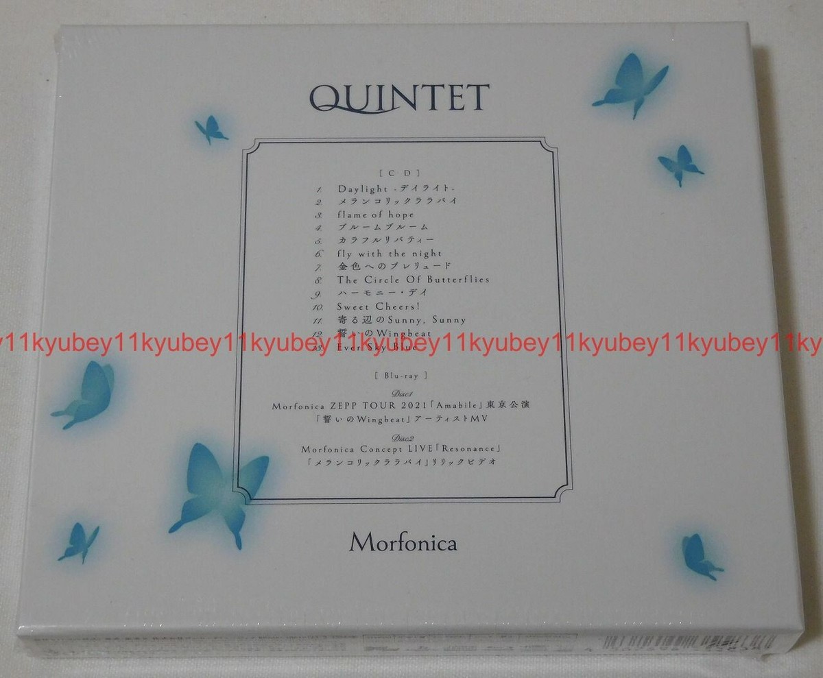 New Morfonica QUINTET First Limited Edition CD 2 Blu-ray Booklet