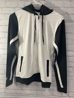 Asics Women s Lani Jacket Small White With Hoodie New With Tags