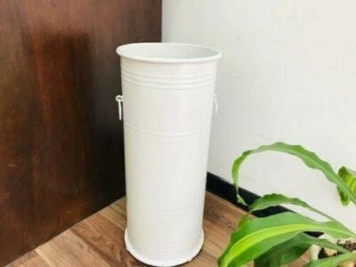 Handmade Vintage Style Metal Umbrella Holder Stand 50cm H X 22cm Handmade Vintage Style Metal Umbrella