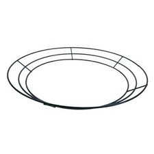 Metal Wreath Frame Ring Round DIY Macrame Floral Craft Wire Wreath Form 14''