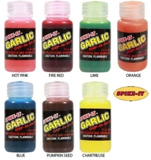 SPIKE-IT Dip-N-Glo Soft Plastic Fishing Lure Dye Garlic Flavour - Choose Colour 