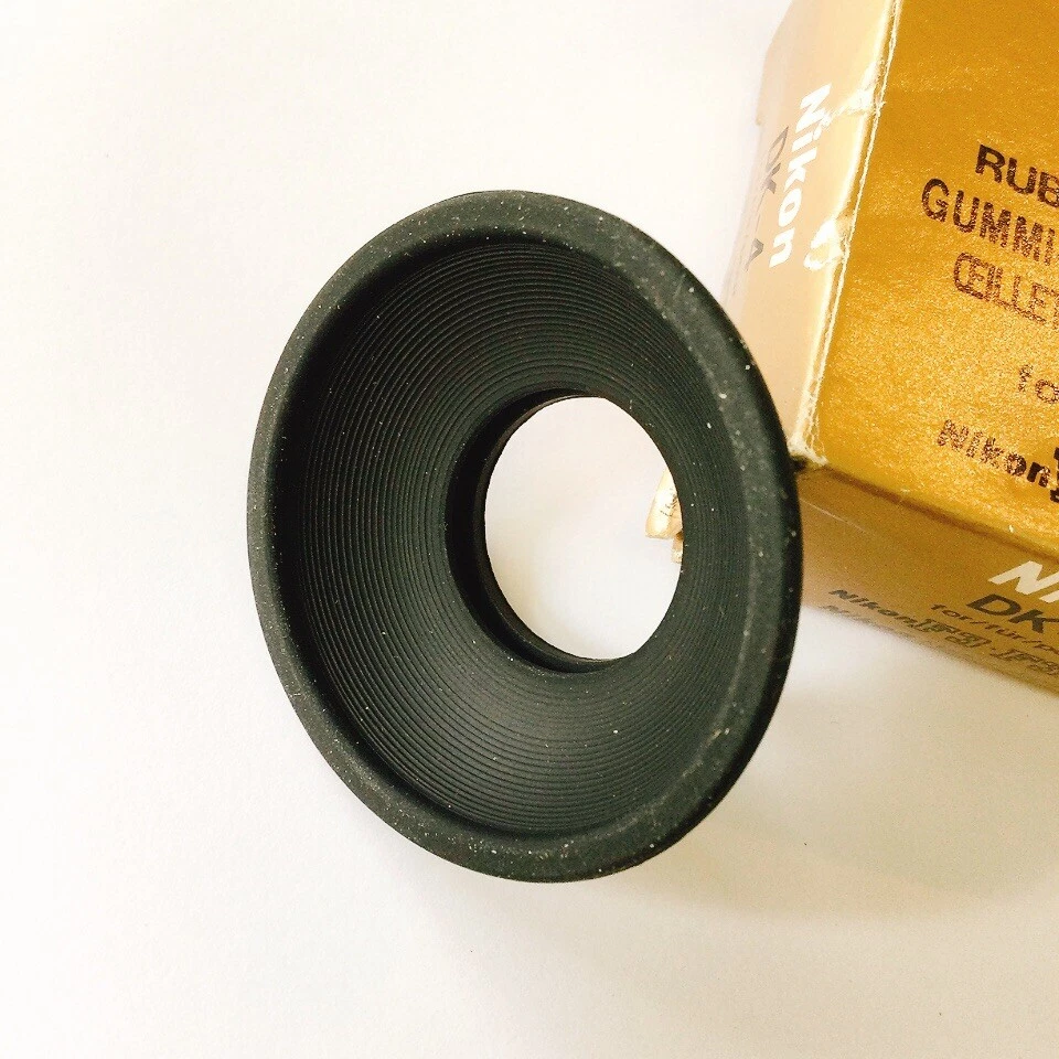 Ocular de goma Nikon DK-4 para manuales en inglés F3 y F3AF en caja hecha en Japón Foto 3 de 4