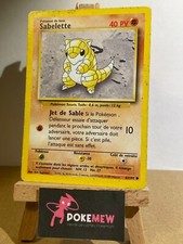 👊 SABELETTE 62/102 - MOYEN - SET DE BASE - Carte Pokémon FR ED. 2 👊