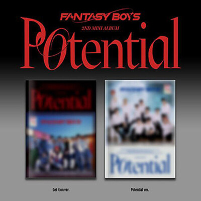 FANTASY BOYS POTENTIAL Mini Album 2 Ver SET/2CD+2Book+4Card+2Photo+2Sticker+2POB