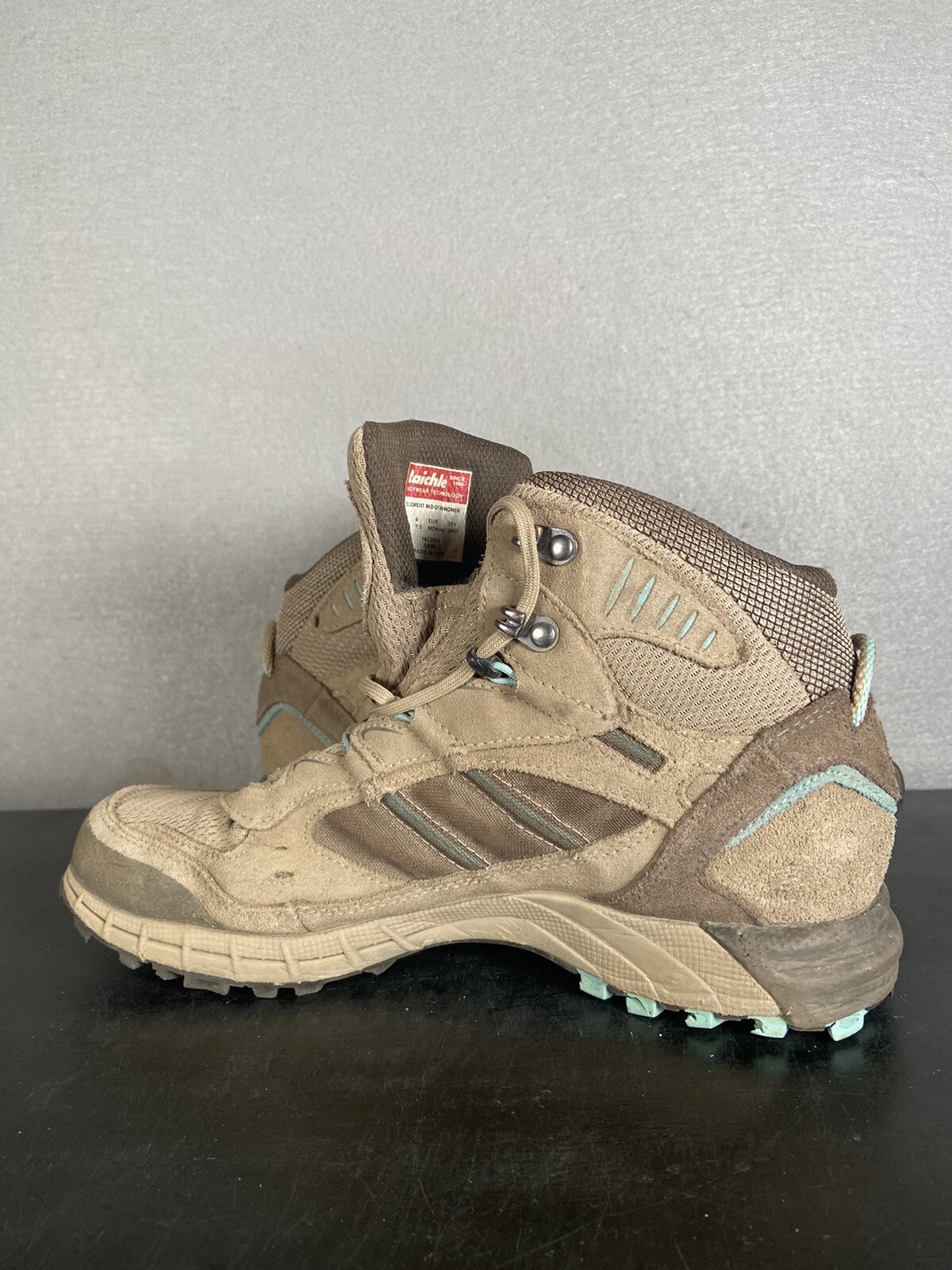 Stivali da trekking da donna Mammut T Element Mid GoreTex taglia 7 5 Raichle Salomon