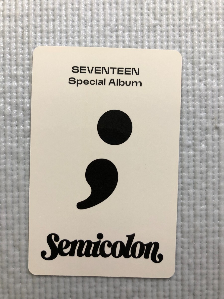 SEVENTEEN semicolon デジパック 14冊 SEVENTEEN special album Semicolon Photo Book All member set No