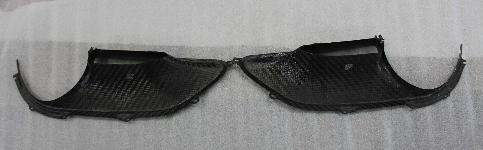 Ferrari 488, Carbon Fiber, Tail Light Surround Set, 1x1, New, RTUNED
