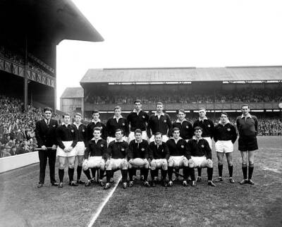 Touch judge RS Waddell Robert Welsh David Whyte Jock Turner Ji- 1967 Old Photo