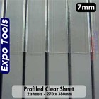 Strukturblech Sortiment EXPO Ziegel Block Stein Schiefer 2 mm 4 mm 7 mm