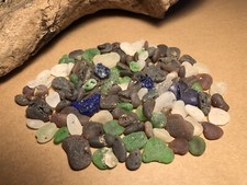 Genuine Atlantic Ocean Sea Glass 100 Bonfire Pieces 99