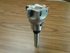 3" 90 degree indexable face mill, shell mill,APKT w. MT2 morse taper 2 arbor