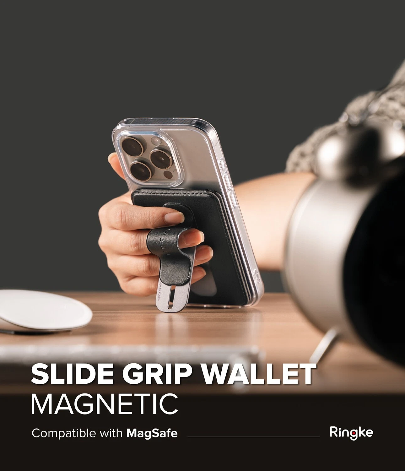 Slide Grip Wallet Magnetic