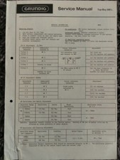 Grundig Top Boy 500L Radio Service manual