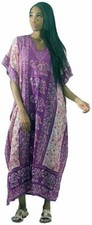 Women Kaftan Night Dress Kimono Caftan Beach Maxi Boho Long Top Tunic Cover Up