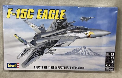 REVELL McDONNEL DOUGLAS F-15C EAGLE 1/48 SCALE KIT NIB