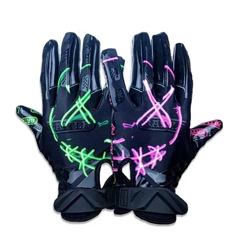 Purple receiver gloves sale