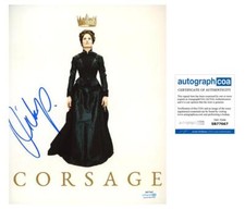Vicky Krieps "Corsage" AUTOGRAPH Signed 'Empress Elizabeth' 8x10 Photo C ACOA