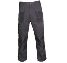 2 x Blackrock Black Workman Trouser Size 30R Rrp £23 TD9 PP 01