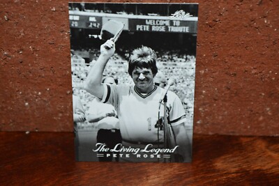 THE LIVING LEGEND PETE ROSE LEAF # 50 TRADING CARD 2012
