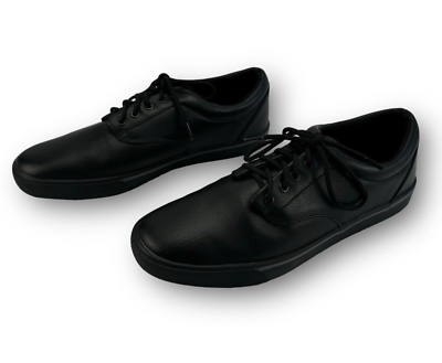 Men\'s/Women\'s TredSafe Slip Resistant Black Shoes size M12/W13W Tredsafe Slip Resistant Shoes Men main image 3