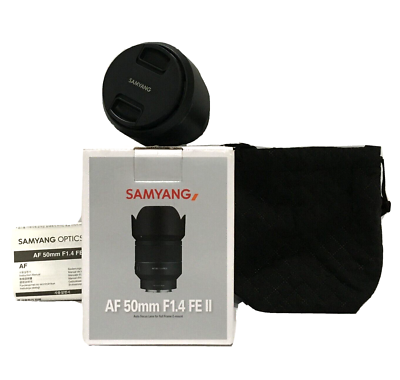 SAMYANG AF 50mm F1.4 FEマウント Samyang Large Aperture Camera Lens AF 50MM F1.4 FE II Standard