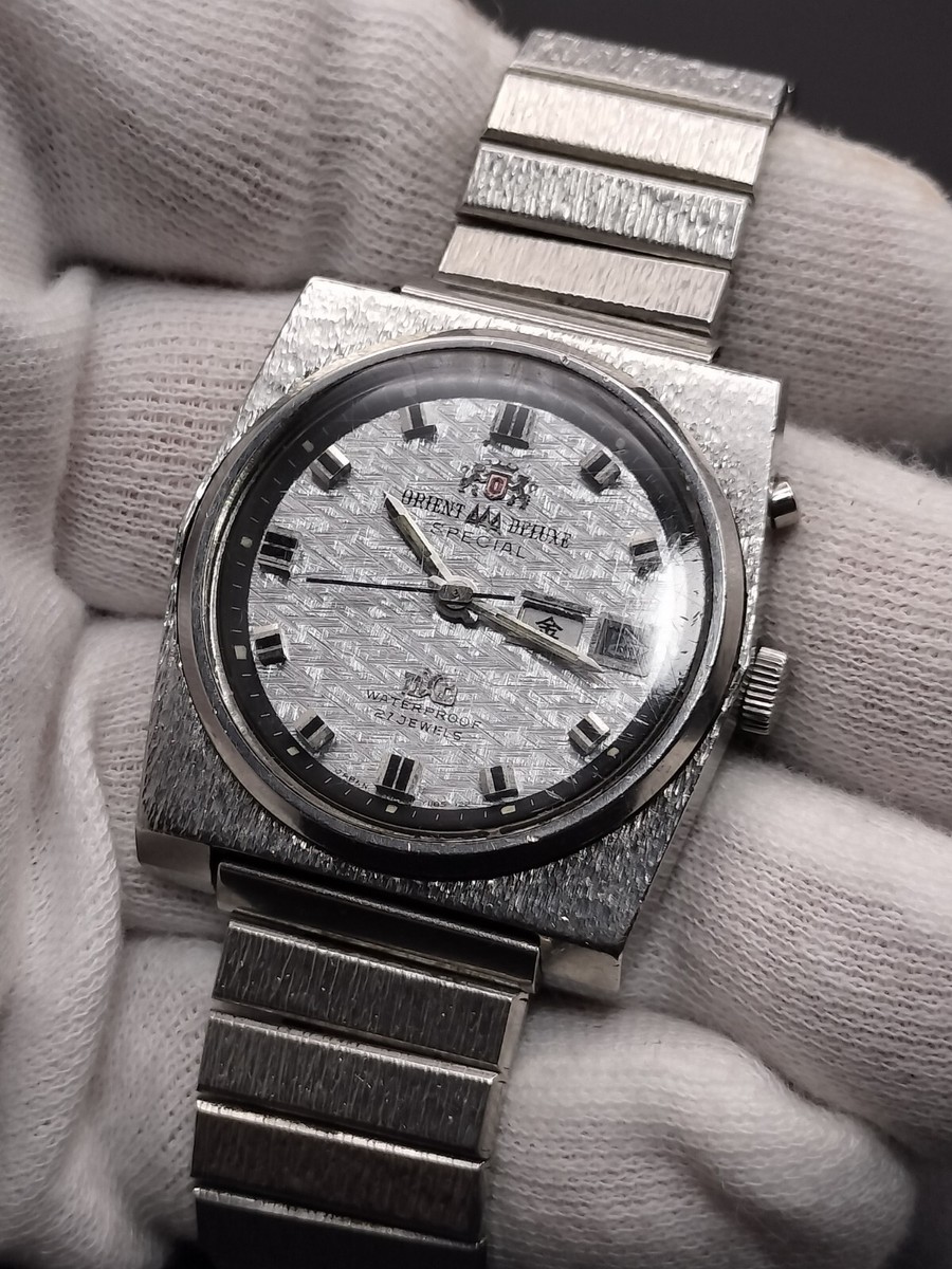 Rare vintage ORIENT AAA DELUXE SPECIAL 27 jewels 1960s working