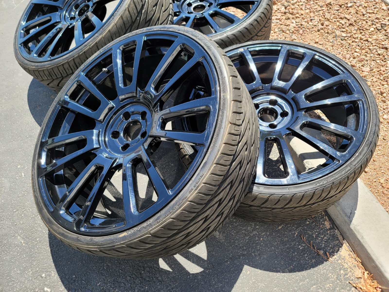 24" wheels rims ROLLS ROYCE ghost 2011 2012 2013 2014 2015 dawn wraith 2016