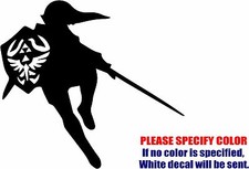 Legend of Zelda Triforce Hyrule Decal Sticker Vinyl Car Window Bumper Truck 6"