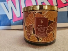 Bath and Body Works White Barn 3 Wick Candles~ Pick your Scent !