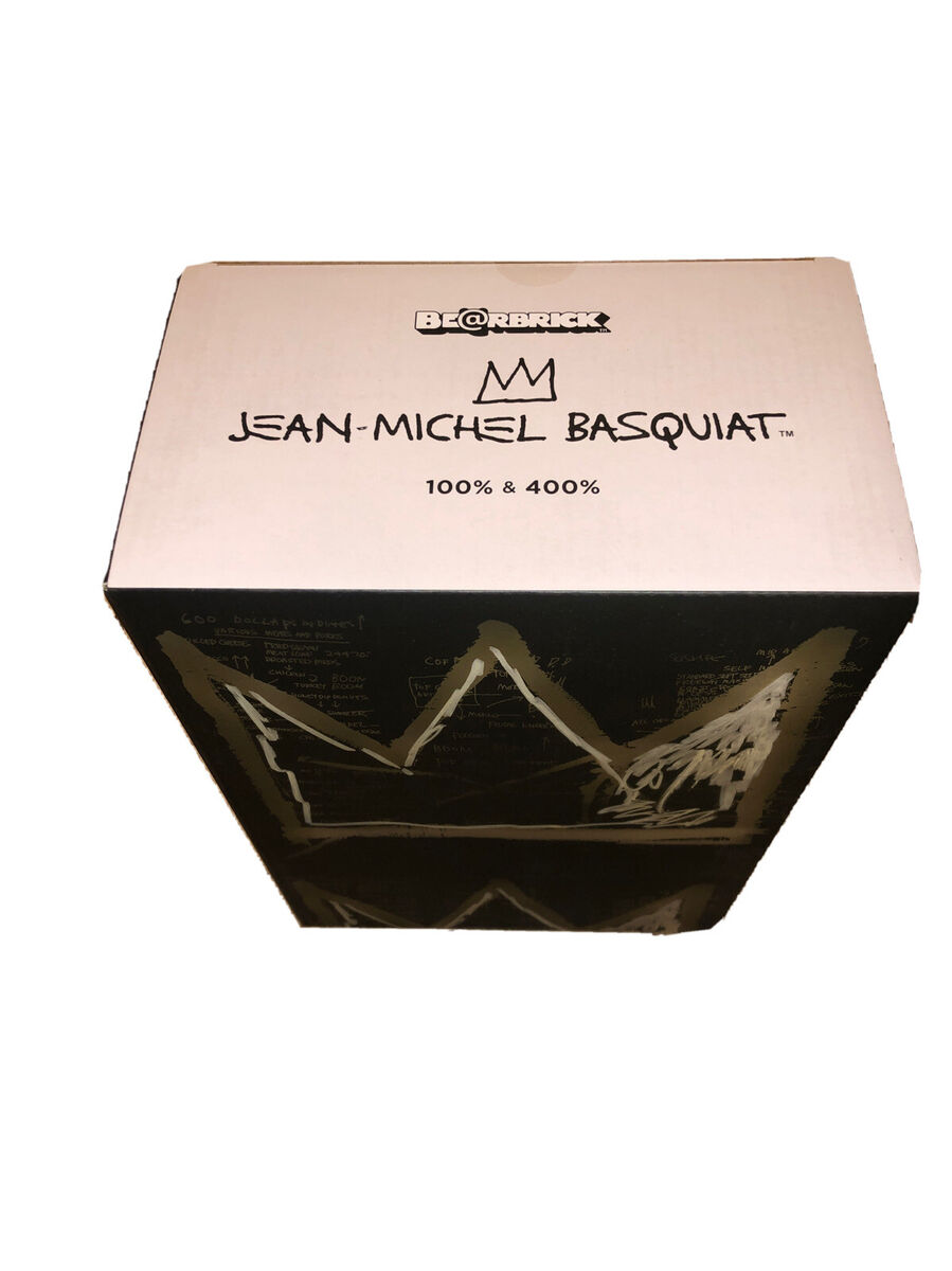 Medicom Be@rbrick Jean-Michel Basquiat #8 (100% and 400 Medicom Be@rbrick Jean-Michel Basquiat #8 (100% and 400