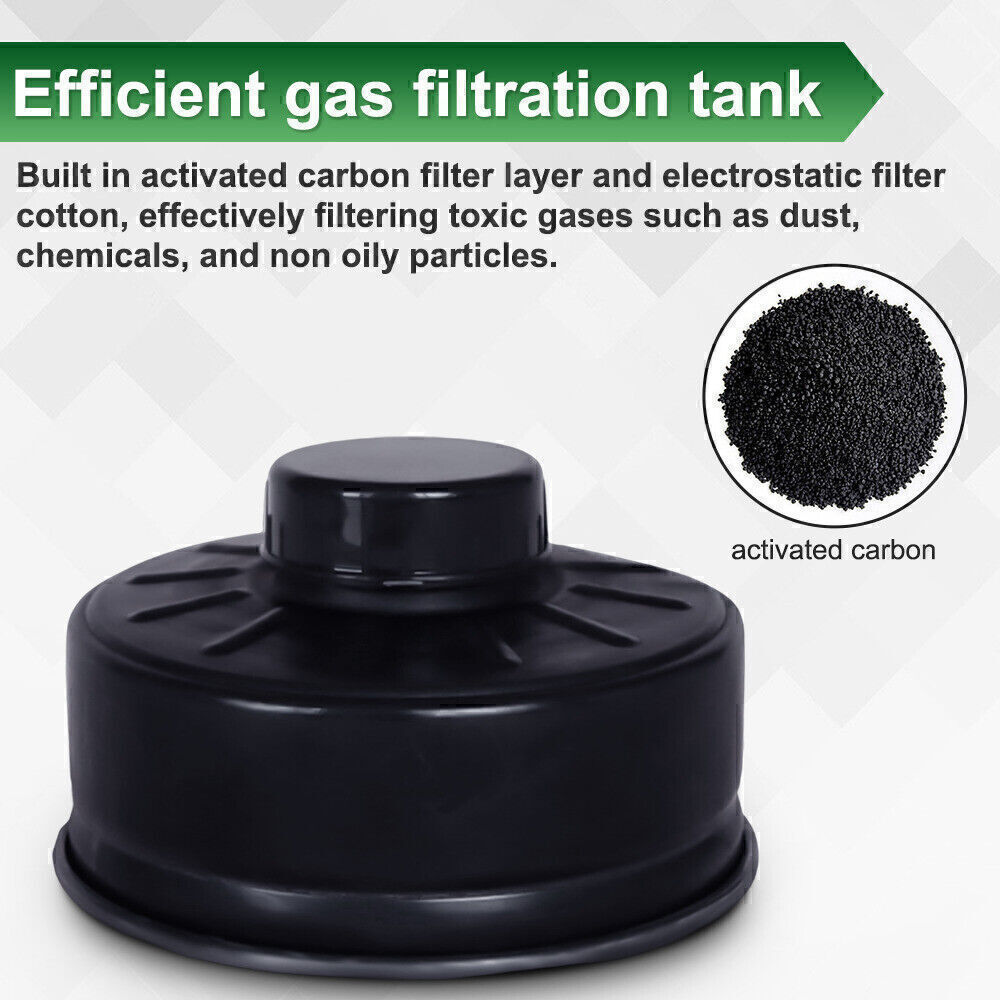 Chemical Gas Mask Full Face Soviet Military Respirator + 1PC 40mm Filter Box New