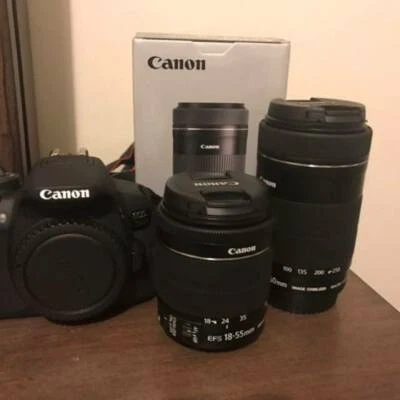 Camera Eos 700d Twin Lens Kit Tripod Mint Condition Value 1000