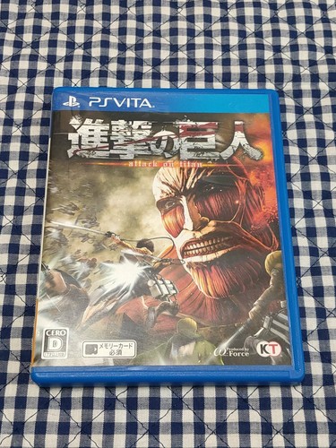 PS Vita PlayStation Vita Attacco Su Titano Shingeki no Kyojin VERSIONE  JAPAN | eBay