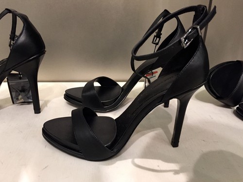 zara black heel sandals