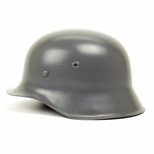German WWII M42 Steel Helmet- Stahlhelm 42 WW2 M1942- Extra Large Shell Size 70
