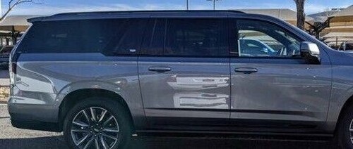 GM OEM Cadillac Escalade ESV Gen 5 Gloss Black Side Molding & Window. Trim Kit - Picture 3 of 3