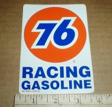 PAIR Union 76 Racing Gasoline 1996 New tool box vtg drag racing decal stickers