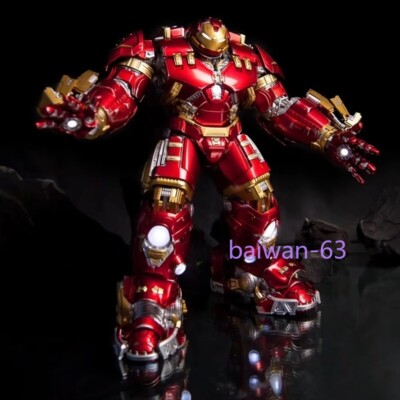 1/12 Comicave CS Hulkbuster Metal Action Figure Iron Man MK44 Light Model In Box