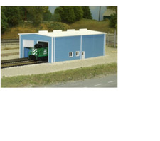 Enginehouse Building Kit N Scale Layout Diorama Pikestuff 8007