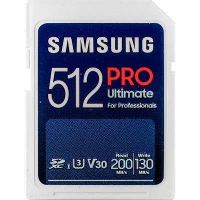 Samsung SD Card PRO Ultimate Memory Card 256 512GB for Cameras Lot