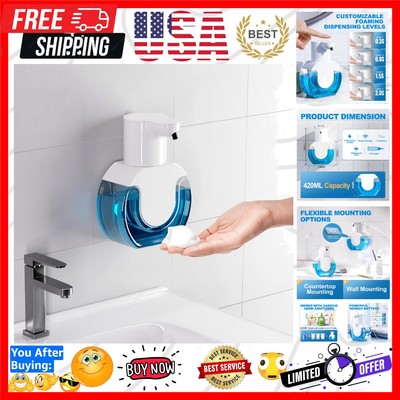 Touchless 15oz Automatic Foaming Soap Dispenser - 4-Level Adjustable Convenience