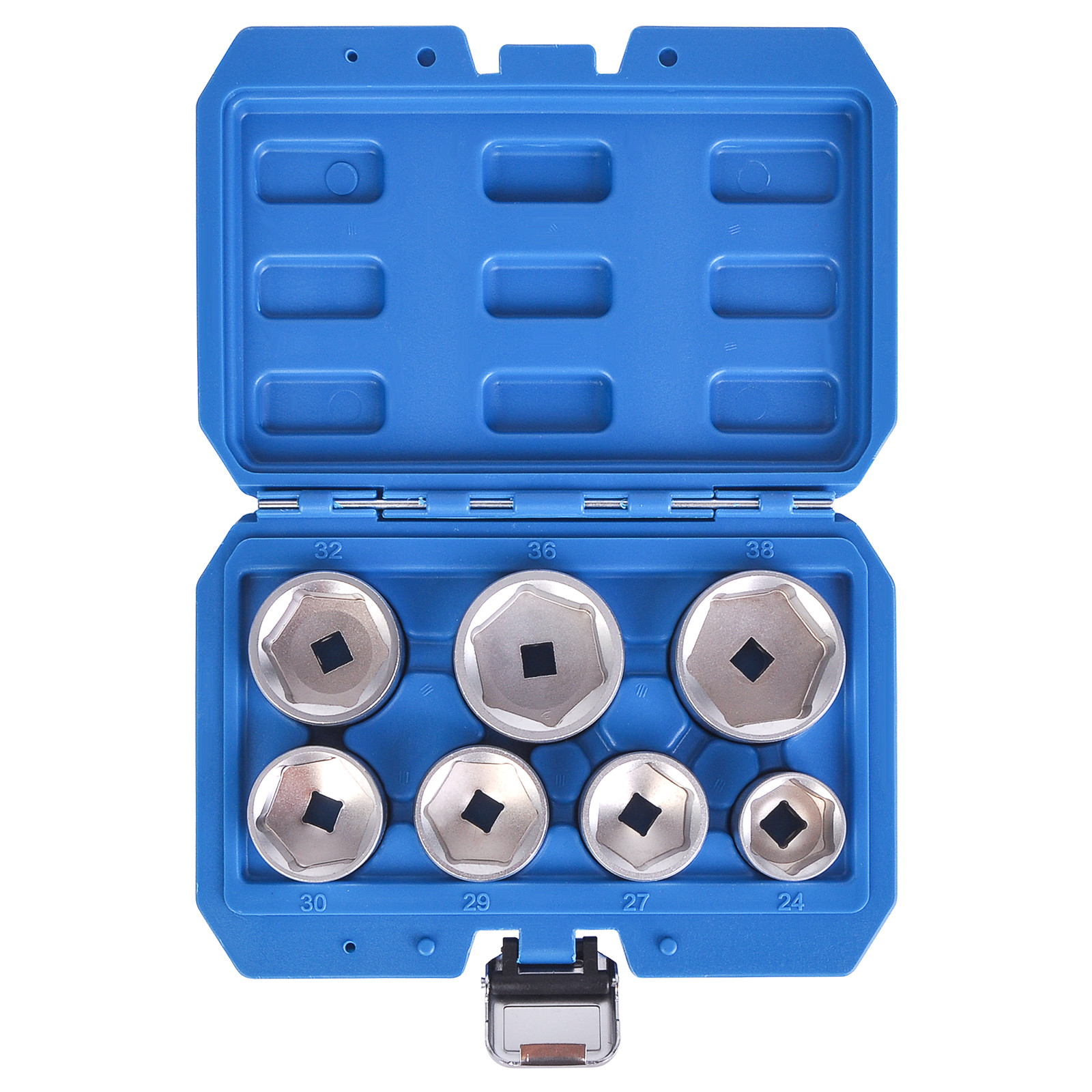 Cap Wrench Socket Tool Set 24mm - 38mm