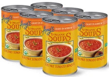 Amy's Organic Light In Sodium Chunky Tomato Bisque 14.5 oz ( Pack of 6 )