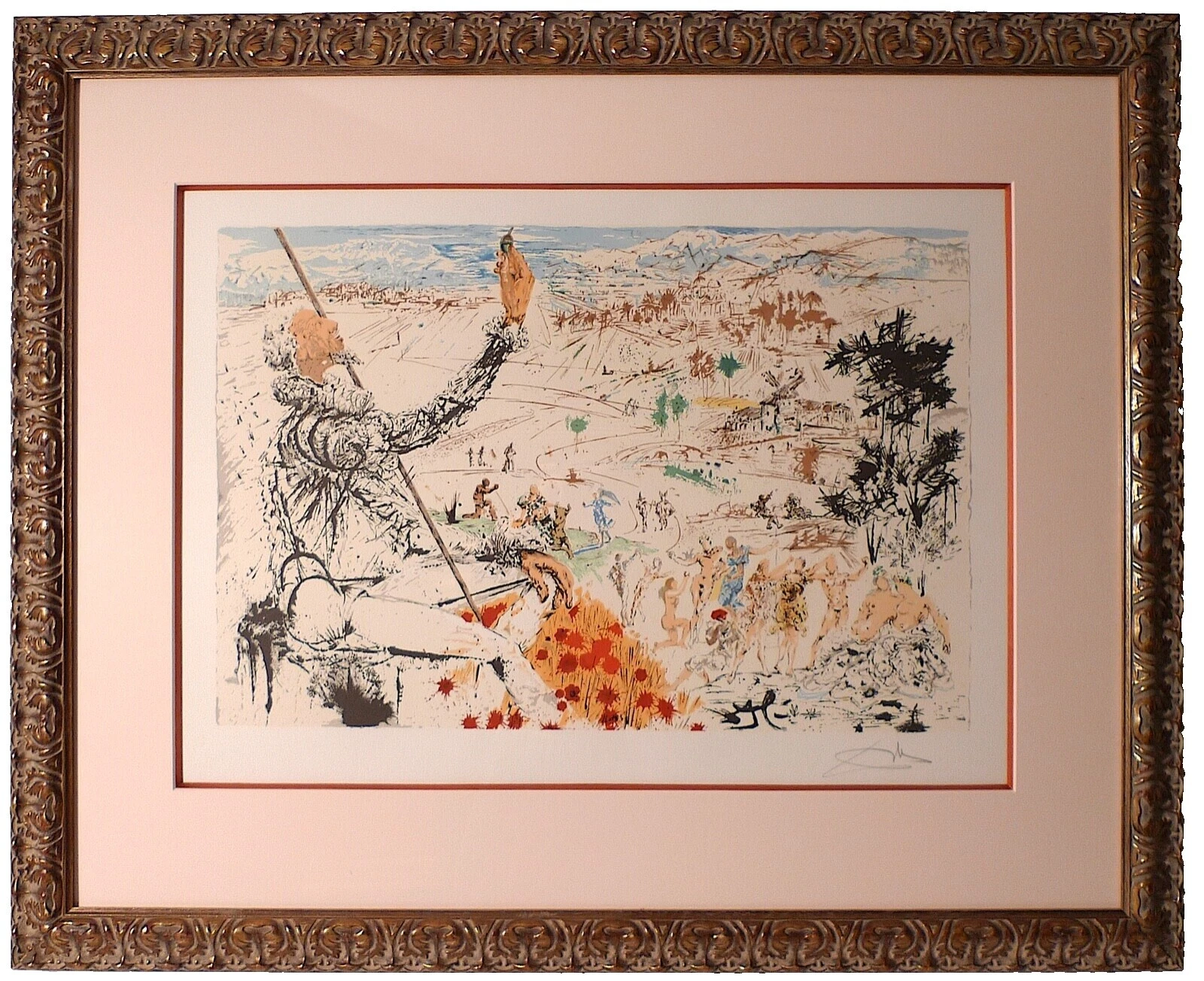 萨尔瓦多 * 达利超现实主义插图艺术绘画