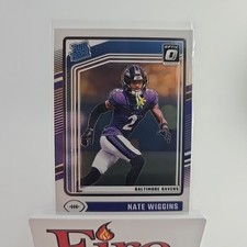 2024 Panini Donruss Optic - Rated Rookie Nate Wiggins #281 (RC) Baltimore Ravens
