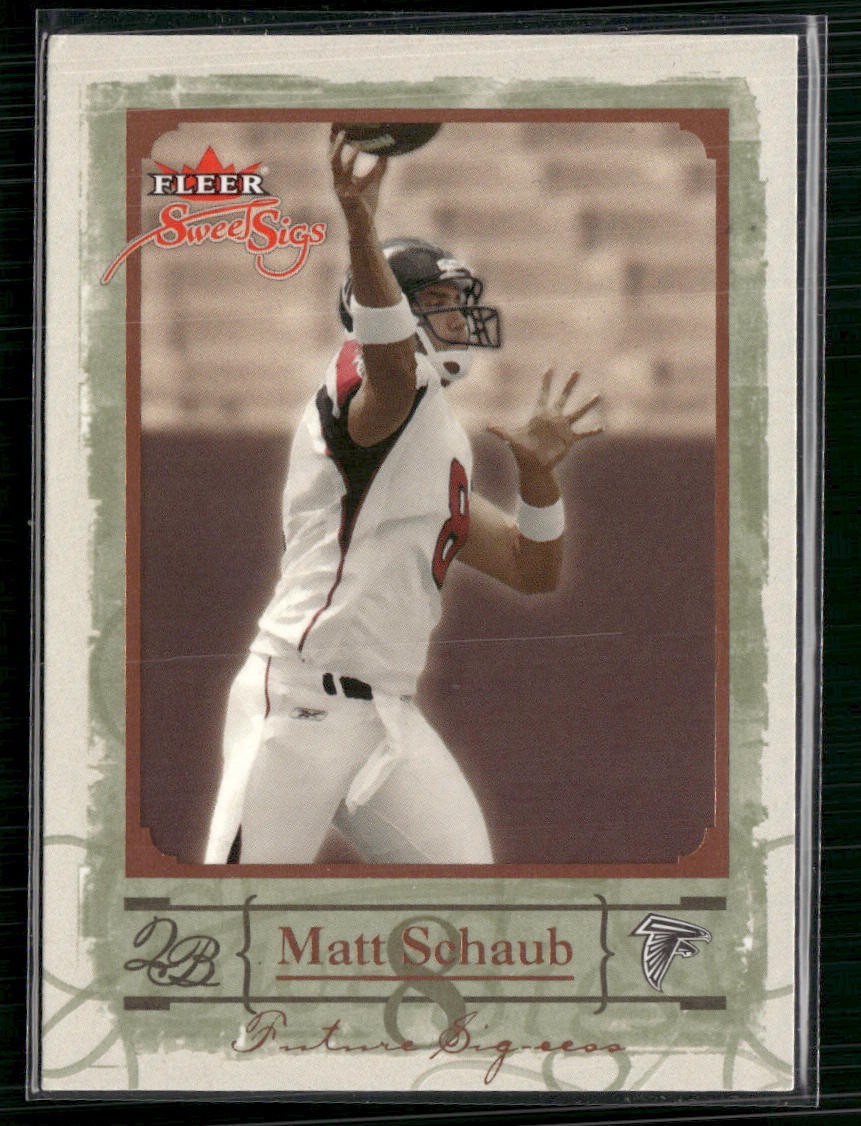Matt Schaub Fleer Sweet Sigs #100 Base