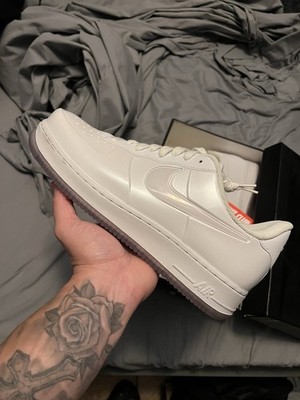 Nike Air Force 1 Foamposite Pro Cup Low Triple White Size 10