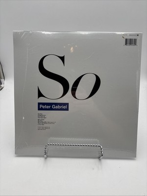 Peter Gabriel   So - LP Vinyl Record 12'' - NEW Sealed - 2024 Reissue